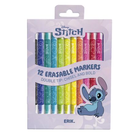 Μαρκαδόροι Disney Stitch Set Of 12 Eraseable