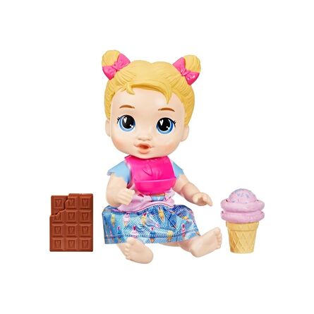 Κούκλα Hasbro Baby Alive: Core Nurturing Dolls - Sweet Snacks Harper (G1449)