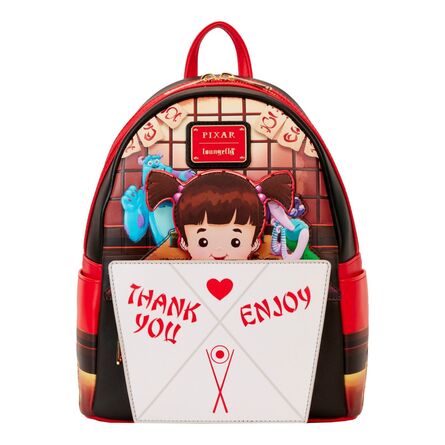 Τσάντα Πλάτης Loungefly Disney Monsters Inc. Boo takeout Mini