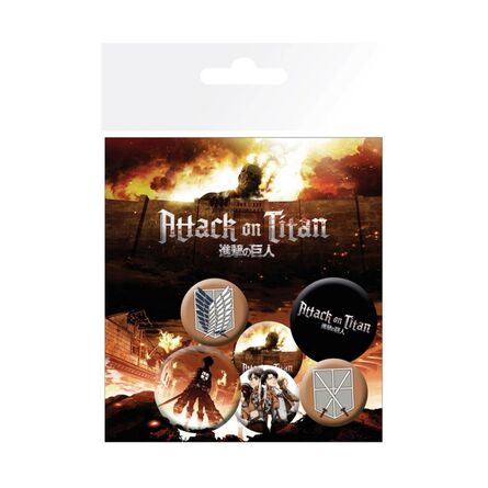 Κονκάρδες Attack On Titan