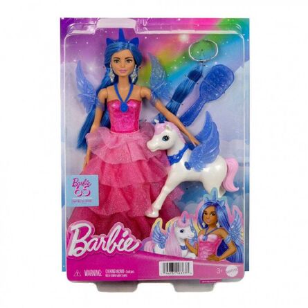 Κούκλα Mattel Barbie®: 65 Inspiring Stories - A Touch of Magic Doll  Unicorn (HRR16)