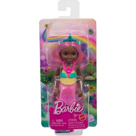 Mattel Barbie: Chelsea - Unicorn Pink Hair Dark Skin Doll (JKH57)