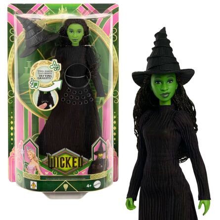 Mattel Wicked: Singing Elphaba - Fashion Doll (English Singing) (JLG48)