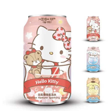 Ramune High Up Sparkling Water Hello Kitty Origina Falvour Random Pick