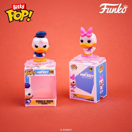 Funko Bitty Pop! 2-Pack: Disney Donald & Daisy