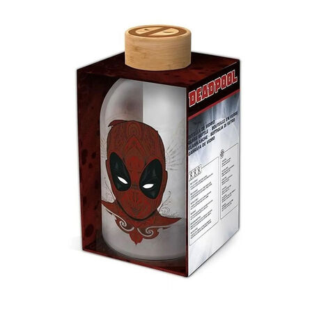 Marvel Deadpool Glass Bottle