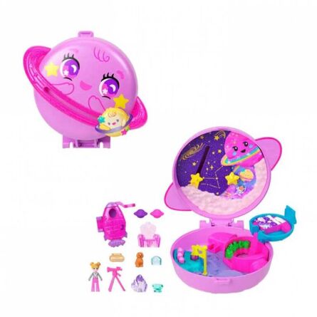 Mattel Polly: Mini - Polly World Sets (8 Designs) – Polly Pocket Planet Polly Compact (JCB18)