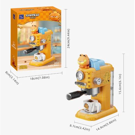 Σετ Κατασκευής Garfield Fantastic Machines Coffee Maker