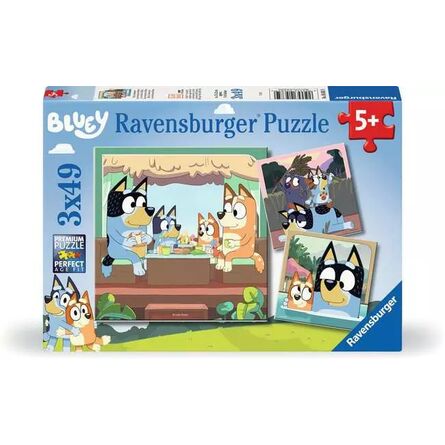 Παζλ Ravensburger Puzzle: Bluey - Bluey's Adventures! 3x49 Κομμάτια (05685)