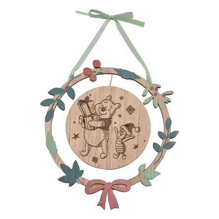 Χριστουγεννιάτικο Διακοσμητικό Disney Winnie the Pooh Round Plaque