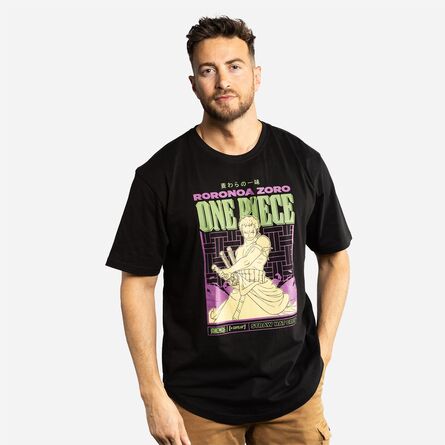 One Piece Zoro Black T-shirt