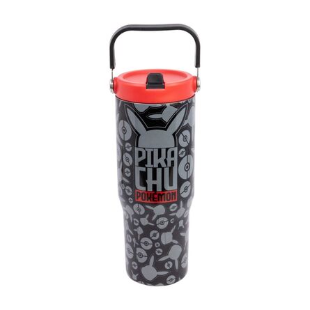 Ποτήρι Θερμός Με Λαβή Pokemon Metal Meltdown Young Adult Cool Insulated Stainless Steel