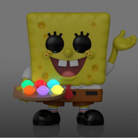 Φιγούρα Funko Pop! Spongebob Squarepants -SpongeBob with Pretty Patties (Glows in The Dark)