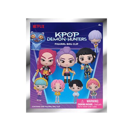 Μπρελόκ Monogram: K-Pop Demon Hunters (BlindBag/Random) (Series1) 3D Foam Bag Clips Figure 1pc 1τμχ Τυχαία Επιλογή