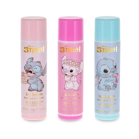 Disney Stitch I heart Lip Balm Trio