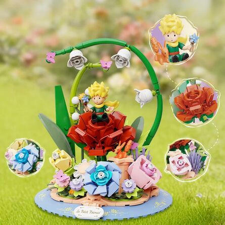 Τουβλάκια Pantasy Little Prince  Rose Tale Building block 30