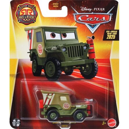 Mattel Disney Pixar: Cars Race & Rescue - Sarge Vehicle (JDG58)