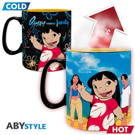 Disney Lilo and Stitch Heat Change Mug