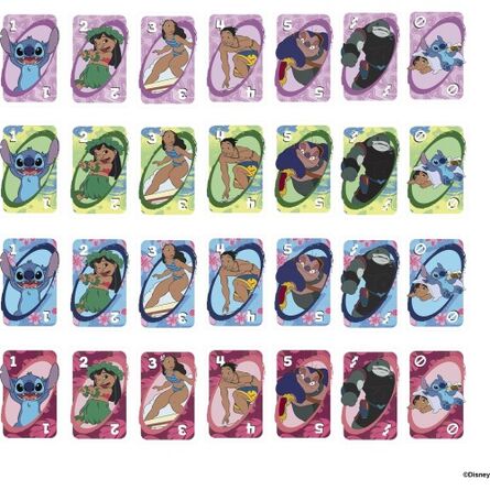 Παιχνίδι με Κάρτες Mattel Uno: Disney - Lilo & Stitch