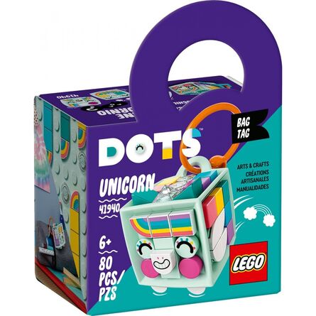 LEGO® DOTS: Bag Tag Unicorn (41940)