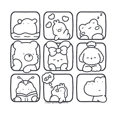 Βιβλίο Ζωγραφικής Coco Wyo Cozy Friends