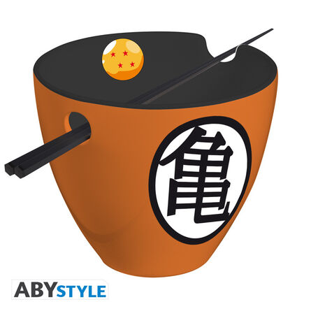 Μπολ Dragon Ball Ramen Bowl with chopsticks Goku symbols