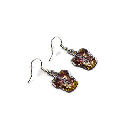 Harry Potter Gryffindor Crest Earrings