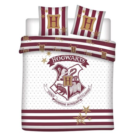 Σετ Παπλωματοθήκης Διπλό Harry Potter Hogwarts Bed Cotton 240 x 220 cm