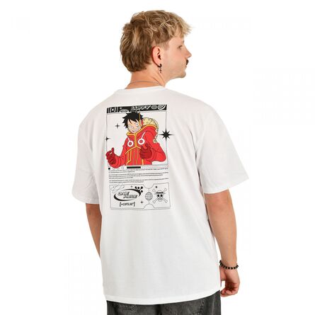 One Piece Luffy White T-Shirt