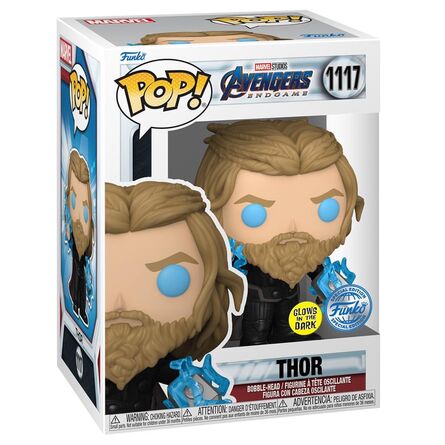 Φιγούρα Funko Pop! Avengers 4: Endgame - Thor with Thunder (Chase is Possible) (Special Edition)