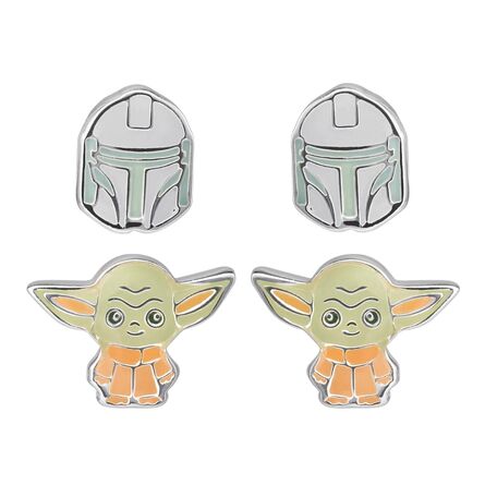 Σκουλαρίκια Σετ των 2 Star Wars Mandalorian