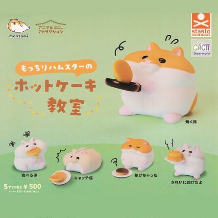Gashapon Squishy Hammer With Pancake Random