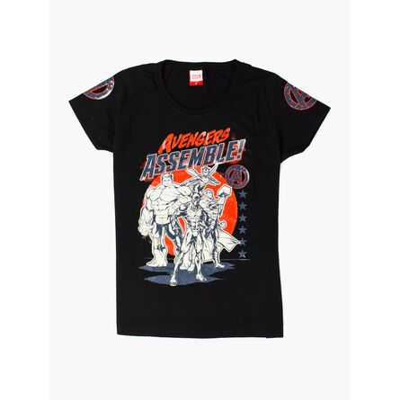 Marvel Avengers Assemble Logo Womens T-Shirt