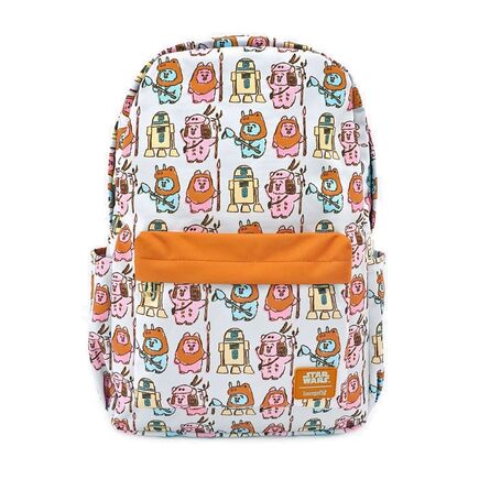 Τσάντα Πλάτης Loungefly Star Wars Paster Yub Nub Ewok Backpack