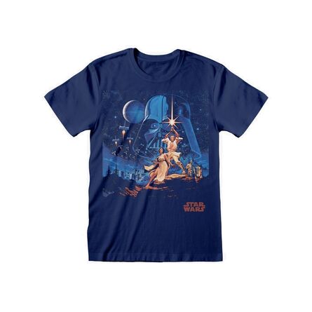 Star Wars A New Hope Vintage Adults T-shirt