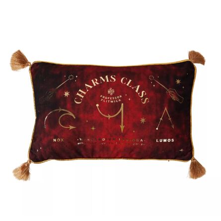 Harry Potter Alumni Velvet Cushion Charms Class