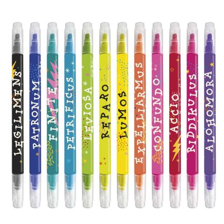 Μαρκαδόροι Harry Potter Set Of 12 Eraseable