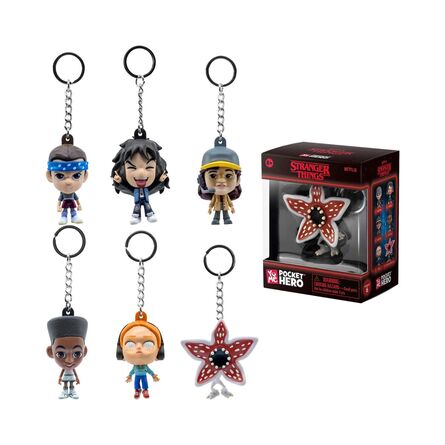 Μπρελόκ Stranger Things Pocket Heroes 1τμχ Τυχαία Επιλογή