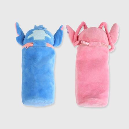 Σετ Γραφικής Ύλης Disney Stitch Pencil Case Plush with Accessories 1τμχ Τυχαία Επιλογή