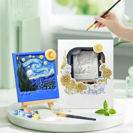 Σετ Ζωγραφικής Magnet Diy Starry Night  Resin Diy 3D