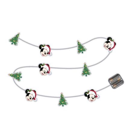 Γιρλάντα με Φώς Disney Mickey Christmas Garland Light Up