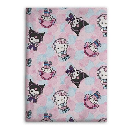 Κουβέρτα Hello Kitty Flanel