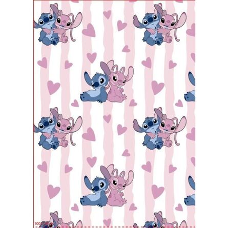 Disney Stitch And Angel Blanket Love