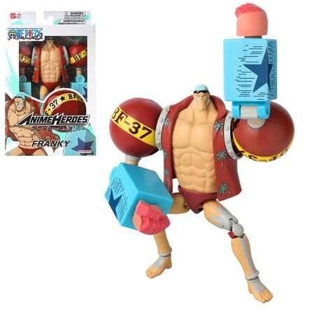 Φιγούρα Δράσης Bandai Anime Heroes: One Piece - Franky Action Figure (36938)
