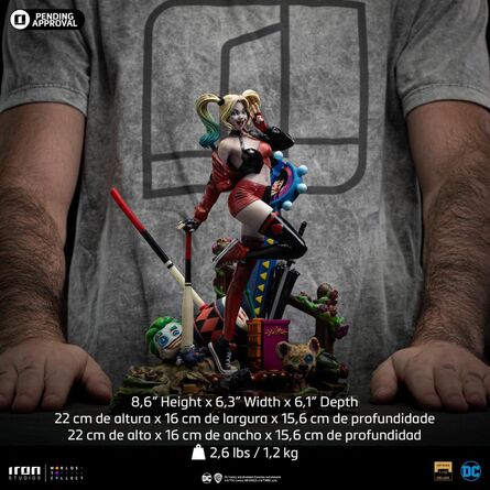 Αγαλματίδιο Iron Studios DC Comics - Harley Quinn (Gotham City Sirens) Art Scale Statue (1/10) (DCCDCG106024-10)