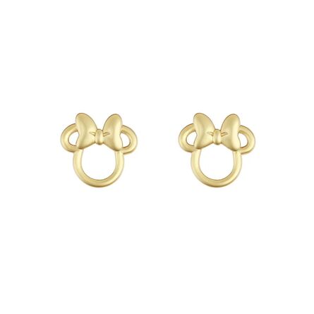 Σκουλαρίκια Disney Minnie Gold Stud