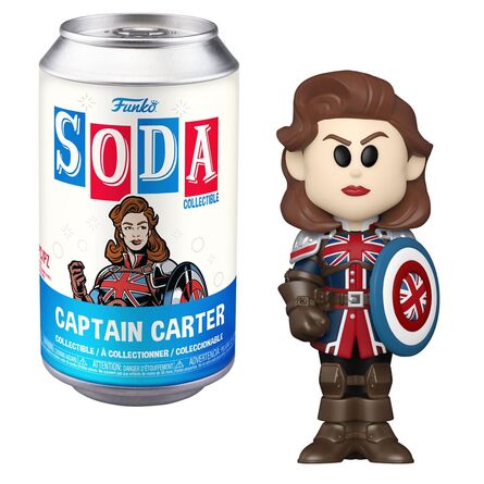 Φιγούρα Funko Soda! What If...? - Captain Carter (Chase is Possible)