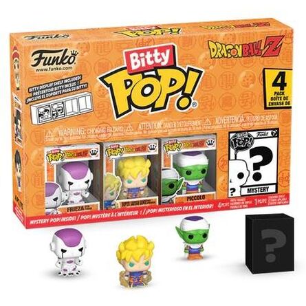 Φιγούρες Funko Bitty Pop! Dragon Ball Z  Frieza, Super Saiyan, Piccolo