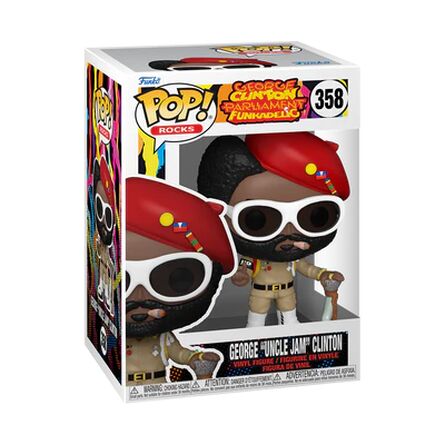 Φιγούρα Funko Pop! Parliament-Funkadelic - George "Uncle Jam" Clinton