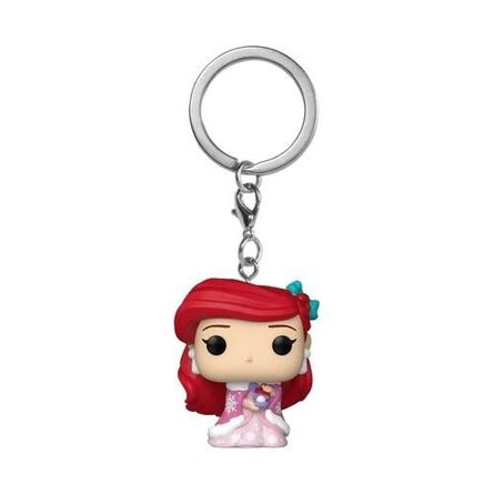 Μπρελόκ Funko Pocket Pop! Disney: Princess Holiday Ariel Vinyl Figure Keychain
